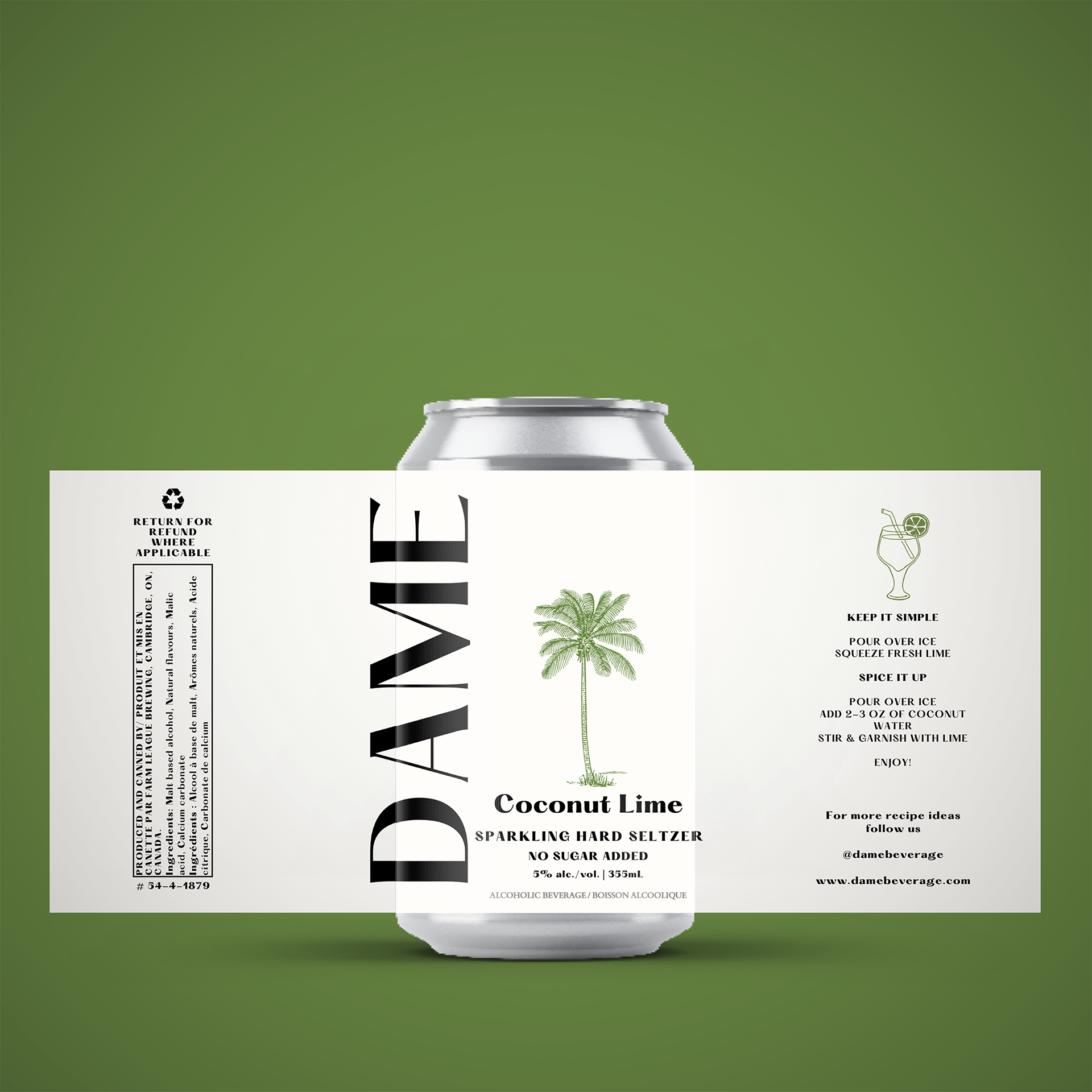 DAME Coconut Lime